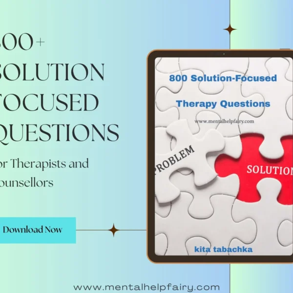 800 Solution-Focused Therapy Questions cover