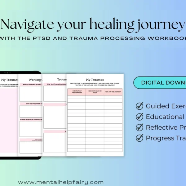 PTSD and Trauma Processing Workbook cover