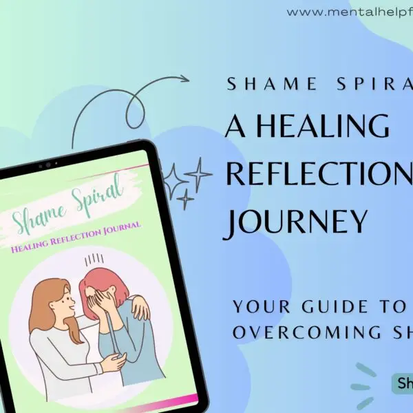 Shame Spiral Workbook: A Reflection Journal cover