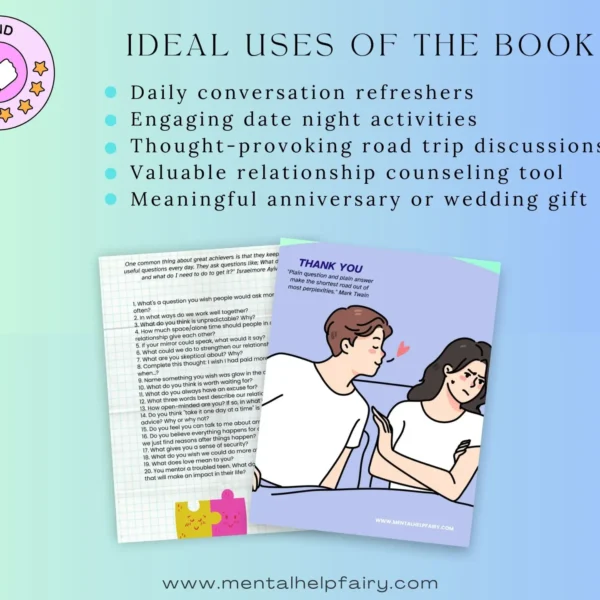 1002 Questions for Couples cover