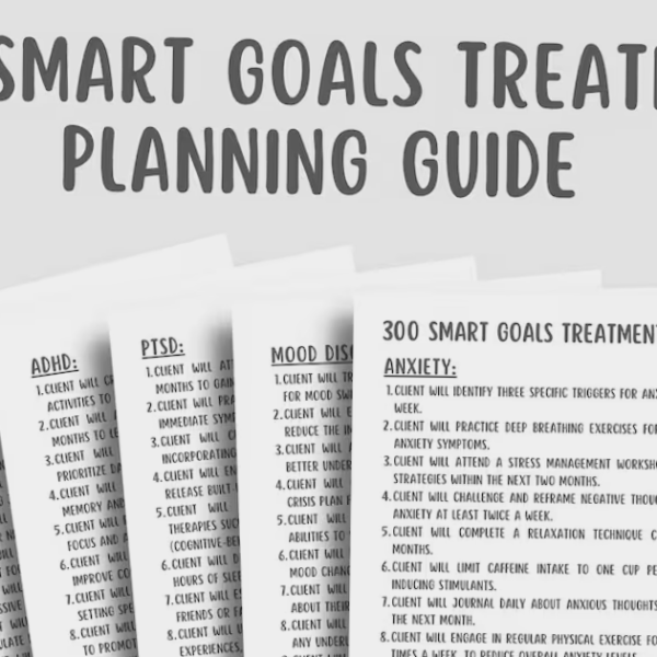 300 SMART Goals for Treatment Planning cover