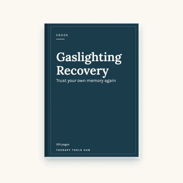 Gaslighting Recovery eBook cover