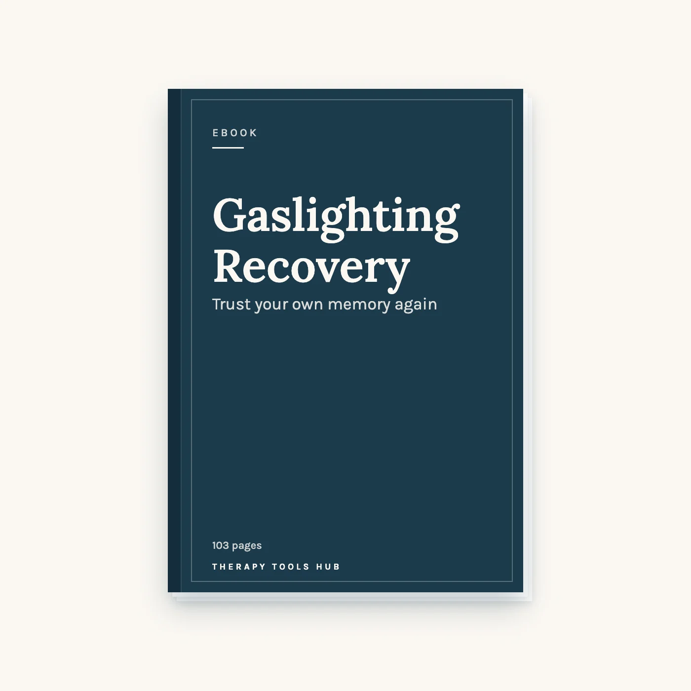 Gaslighting Recovery eBook cover