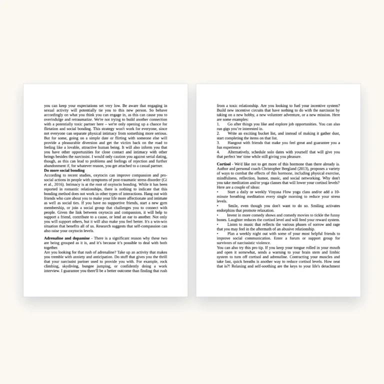 Gaslighting Recovery eBook, inside pages 10 and 11