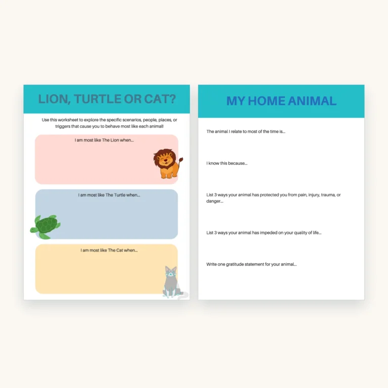 How to Heal Your Nervous System, inside pages 10 and 11