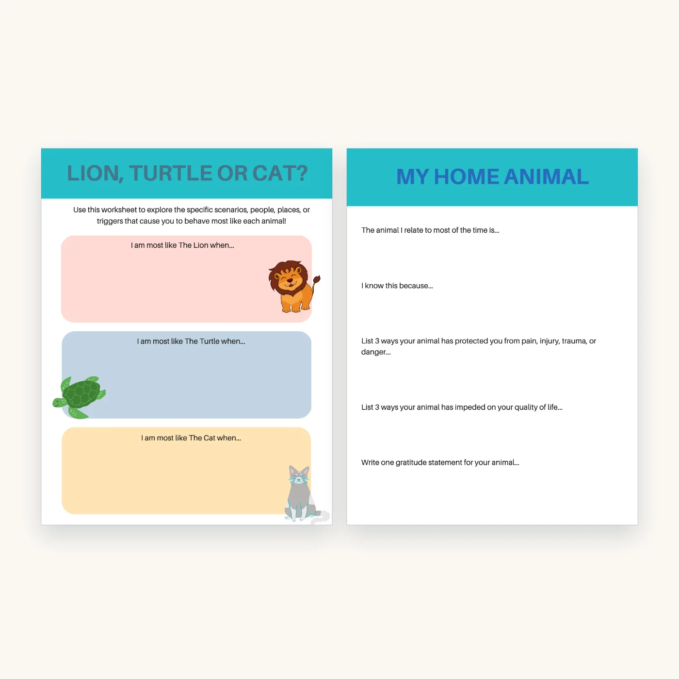 How to Heal Your Nervous System, inside pages 10 and 11