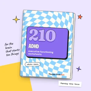 210 ADHD Executive Functioning Worksheets for Adults and Teens