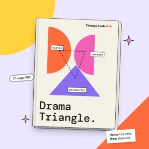 Drama Triangle Worksheets: Victim, Rescuer, Persecutor
