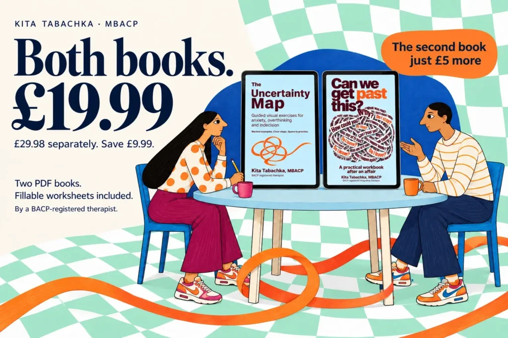 Both workbooks, The Uncertainty Map and Can We Get Past This?, for 19.99 pounds