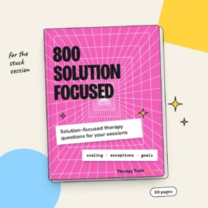 800 Solution-Focused Therapy Questions