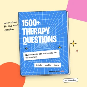 1500+ Therapy Questions for Counsellors and Therapists